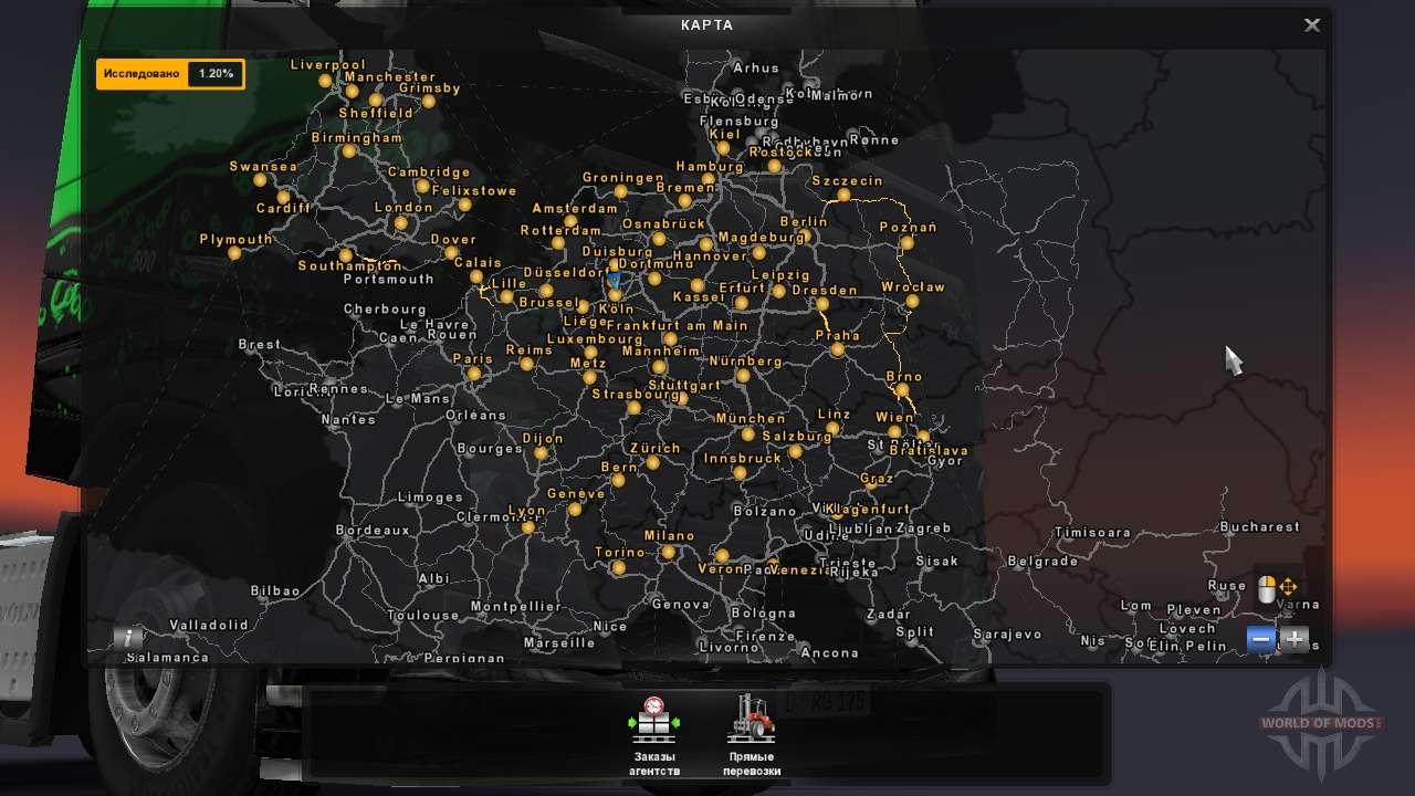 Euro Truck Simulator 2 Maps Europe